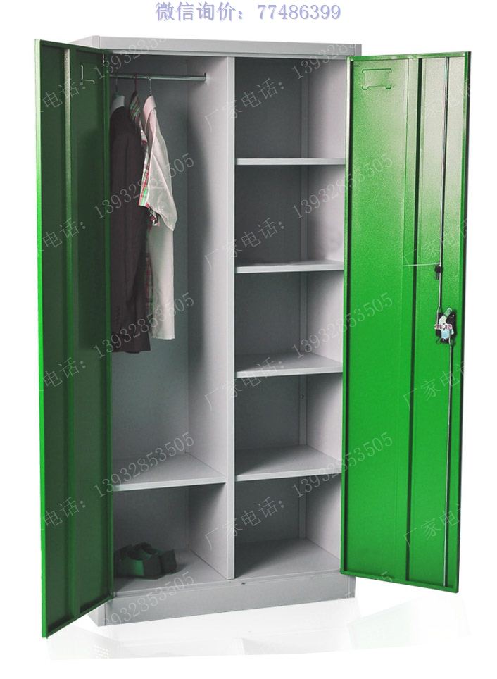 绿门更衣储物工具柜,车间多用工具柜,更衣储物两用工具柜
