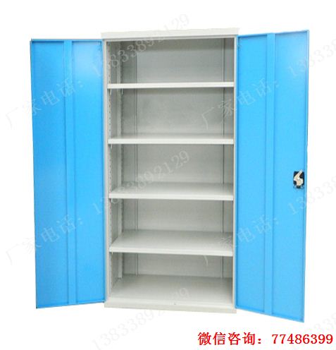 蓝门工具铁柜,蓝门工具置物柜,铁皮工具柜